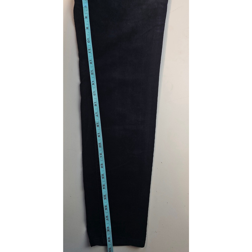 Kut From The Kloth Dianna Black Corduroy Skinny Jeans 10 - Picture 8 of 10